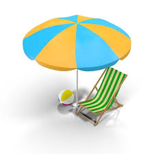 Beach Chair And Umbrella Png Images Psds For Download Pixelsquid S10517619e