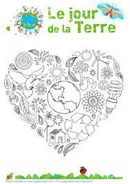 coloriage le jour de la terre 05 giorno della terra immagini di scuola animaux jouet
