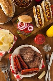 Make sure to consider these tips so you can grill like a pro! Create A Potluck List For Your Bbq Hamburgers Grilled Backyard Party Food Party Food Buffet