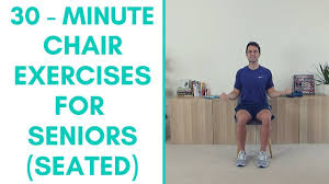 Whole Body Chair Exercise For Seniors 30 Minutes More Life Health Youtube