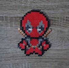 Chibi Deadpool Perler Beads Hama Beads Patterns Perler Bead Patterns Perler Bead Art