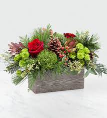 Click here to order flowers for any occasion! Albright S Inc The Ftd Christmas Cabin Bouquet Columbus Ga 31907 Ftd Florist Flower And Gift Delivery