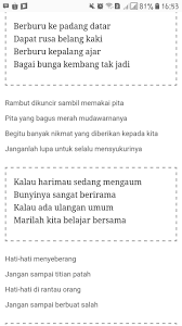 We did not find results for: Pantun Empat Bait Kata Kata Cinta