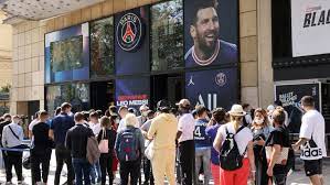 Messi in new psg trikot. Ga0mhfttkehmrm