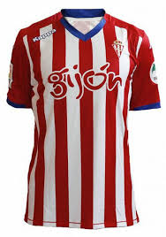 Sporting Gijon 2014 15 Maillot De Football Football Maillot