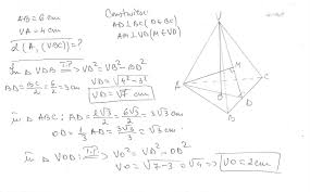 O dreaptă este perpendiculară pe un plan dacă este perpendiculară pe două drepte din acel plan. Vabc Este O Piramida Triunghiulara Regulata Cu Ab 6 Cm Si Va 4 Cm Care Este Distanta De La Brainly Ro