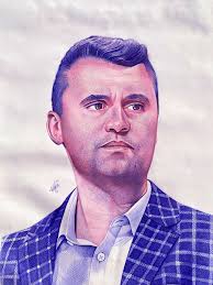Hey guys😍, Rate my drawing of Charlie kirk.