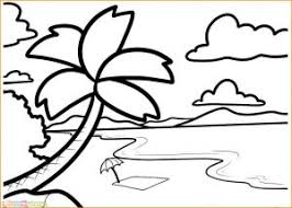 Setelah kalian udah bisa menggambar sketsa dengan pemandangan hutan, kalian juga bisa mencoba menggambar sketsa gambar sketsa pantai. 120 Sketsa Gambar Pemandangan Alam Bagus Dan Berwarna Marimewarnai Com