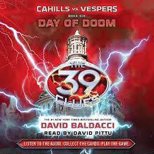 Again, these stories all have interchanging authors that each add their own spin on the action adventure storytelling, whilst ensuring the style of the novels is kept consistent. Day Of Doom The 39 Clues Cahills Vs Vespers Book 6 Unabridged Album By David Baldacci Spotify