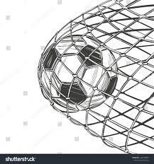 Football Soccer Ball Goal Came In The Gate Win Sports Game Emblem Sign Hand Drawn Vector Illustration Sketch Ad Ad Soccer Ball Soccer Football Soccer