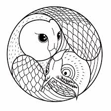 Le coloriage de mandala est aussi un très bon exercice pour apprendre à se détendre et à gérer son stress. Mandala Hibou Et Chouette Mandalas Coloriages Difficiles Pour Adultes