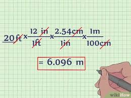 Kaki ke meter (ft ke m) kalkulator konversi untuk panjang konversi dengan tambahan tabel dan rumus. 3 Ways To Convert Feet To Meters Wikihow
