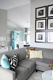 Living Room Color Scheme Love The Dark Gray And Teal Living Room Grey Home Home Decor