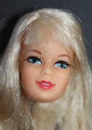 VINTAGE 1968 TALKING STACEY DOLL #1125 BLOND HEAD ONLY--EXCELLENT