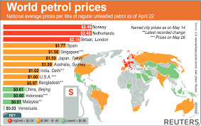 Currently in malaysia, there is no fixed pricing for the said petrol configuration as it fluctuates according to the week which means that it can be lower and higher. Asian Fuel Price Rises Unlikely To Spark Unrest Reuters
