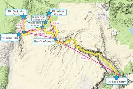 Buckskin gulch via wire pass to the white house trailhead. Backpacking Paria Canyon Maps Trailheads Itinerary More
