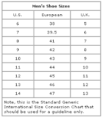 what price glory general sizing information