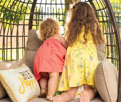 wilson fisher baytree all weather wicker cushioned cuddle patio chair big lots patio chairs wicker olefin fabric