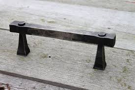 Hand Forged Handle Barn Door Pull Doorknob Wrought Iron Cabinet Hardware Black Iron Pull 1 Barn Door Handles Barn Door Handles Hardware Barn Door
