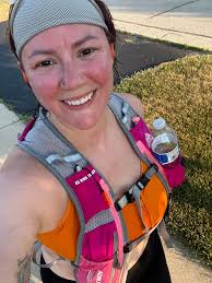 Completed half marathon in 2:27 after recent car accident