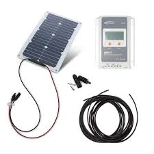 Solarset 50 Watt Flexibel Fur Gartenhaus Alphutte Schiff Oder Camper