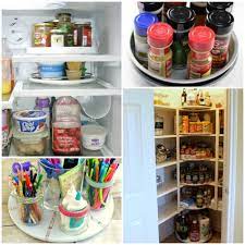 A lazy susan is also great for solving pantry storage challenges. 15 Clever Ways To Get Organized With A Lazy Susan
