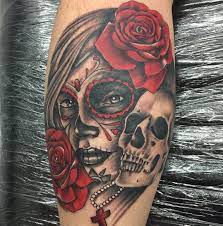 Maybe you would like to learn more about one of these? 50 Day Of The Dead Tattoos For Girls 2021 Sugar Skull Flowers Designs