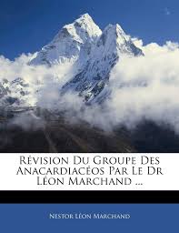 Carrièremodifier . Revision Du Groupe Des Anacardiaceos Par Le Dr Leon Marchand French Edition Marchand Nestor Leon 9781144269195 Amazon Com Books