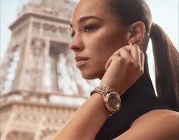 White michael kors watch women's discount