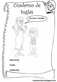 Busca millones de imágenes de dibujos animados niños de alta calidad a precios muy económicos en el banco de imágenes 123rf. Get 29 Dibujos Para Caratulas De Ingles Para Colorear