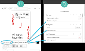 At printerstudio.com you can make your own custom playing cards. Playingcards Io Virtual Tabletop