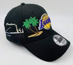 Exclusive Custom 2021 Los Angeles Lakers Nipsey Hussle And Etsy Kobe Bryant Tribute Los Angeles Lakers New Era 9forty