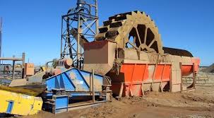 Máy rửa cát guồng quay là một máy làm sạch cho cát nhân tạo hoặc cát tự  nhiên.