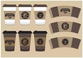 Download Coffee Sleeve Mock Up 108514 Vector Art At Vecteezy