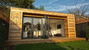 A garden office crafted from the finest red cedar will be the envy of your neighbours. Garden Office And Gym Tgescapes