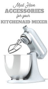 Do even more with your mixer and cut pasta, grind meat, spiralize veggies, make ice cream and more. Must Have Kitchenaid Accessories 3 Boys And A Dog