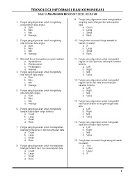 Gunakan fungsi dmin dengan cara yang sama seperti dmax n. Soal Excel Pdf