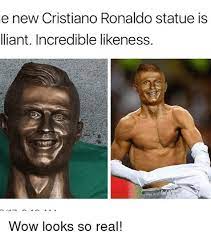 Cristiano ronaldo amazing goal uefa euro 2016. Cristiano Ronaldo Statue Memes