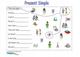 глагол To Be в Present Simple упражнения для детей Fun Activities For English Lessons For Present Simple Detskij Fitnes Grammaticheskie Uprazhneniya Anglijskaya Grammatika