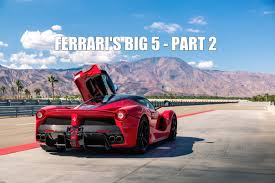 We did not find results for: Ferrari S Big 5 288 Gto Vs F40 Vs F50 Vs Enzo Vs Laferrari