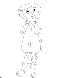 Coraline Coloring Pages Free In 2020 Coraline Art Coraline Drawing Coloring Pages