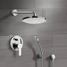 Rain showerhead, handheld shower, mixer valve, shower bracket holder, faucet. Remer Sfh11 Shower Faucet Orsino Nameek S