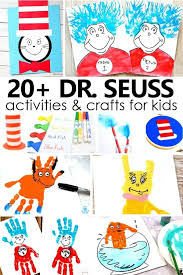 20 Dr Seuss Crafts And Art Projects Fantastic Fun Learning Dr Seuss Crafts Seuss Crafts Dr Seuss Activities