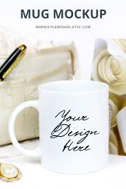 Romantic Coffee Mug Mockup Wedding Engagement White Mug Mock Up Feminine Photo Of Mug 11oz Mug Mockup With Gold Jewelry Background 304 Mugs Personalized Mugs Sublimation Mugs