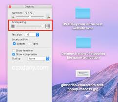With this enabled, you should see your desktop icons with no problem. Show Full File Folder Names On The Mac Desktop Osxdaily