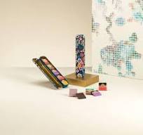 Murrine Pen Holder Tin with Granblend chocolates 2.46 oz