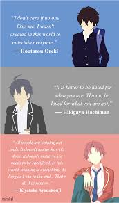 Download light novel classroom of the elite pdf bahasa indonesia. Houtarou Oreki Hikigaya Hachiman Kiyotaka Ayanokouji Anime Quotes Inspirational Anime Quotes Funny Anime Love Quotes