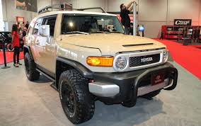 Trd Tuned Toyota Fj Cruiser The Fj Cruiser Is Already One Of Toyota S Most Capable Off Roaders But This Sema Special Gets A Fj Cruiser Toyota Fj Cruiser Trd