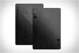 26 red cards and 26 black cards are in a standard deck. Black Playing Cards By Balance Wu Design