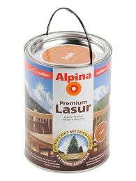 Test Lacke Und Lasuren Alpina Farben Premium Lasur Sehr Gut